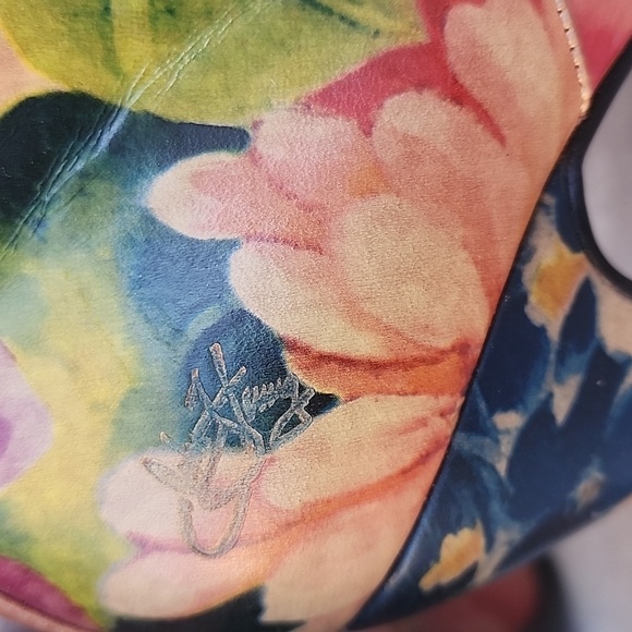 John Fluevog floral booties size 8 - Picture 5 of 13